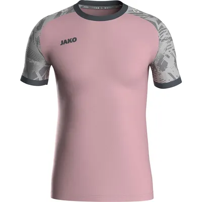 Image de JAKO Maillot enfants Iconic KA, Couleur:dusky pink/soft grey/anthra light, Taille:140
