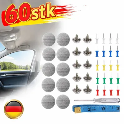 Produktbild von 60 Stück Auto Für Reparatur Dachhimmel Befestigung Dach Schnalle Schnappnieten