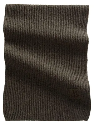 Imagen del producto de Marc O'Polo bufanda Knitted Scarf Wooden Earth marrón