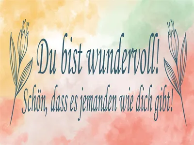 Produktbild von vianmo Holzschild 12x18 cm du bist wundervoll schön das es