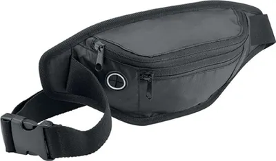 Produktbild von Kimood Gürteltasche Bauchtasche Hüfttasche Jogging Umhängetasche, Größe:U, Farbe:Schwarz