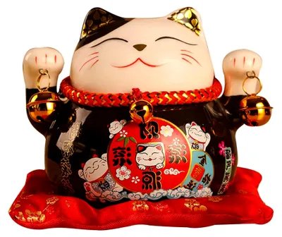 Produktbild von Maneki-Neko Glückskatze als Spardose, 11,4 cm