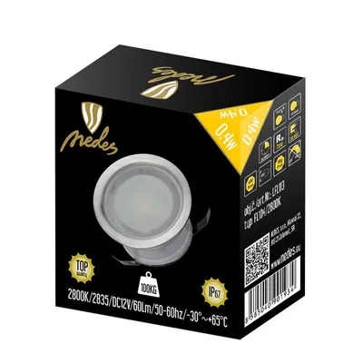 Obrázek produktu pro Podlahové svítidlo 0,4W/IP67 FL104/2800K - LFL113
