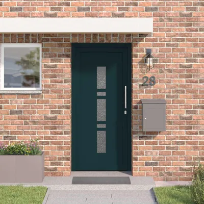 Zdjęcie produktu dla Drzwi Frontowe antracytowy 108 x 208 cm PVC