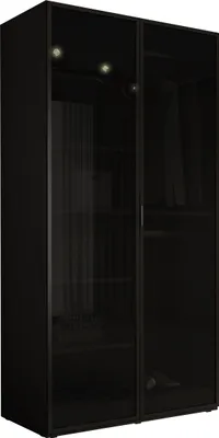 Produktbild von Kleiderschrank, Graphitschwarz, 100 x 200 x 51 cm