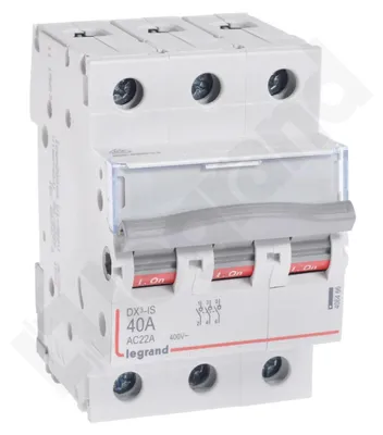 Image de FR303 Interrupteur-sectionneur d'isolement modulaire 40A 3NO 3P 3M 400V AC