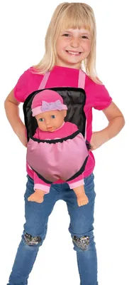 Zdjęcie produktu dla Großhandel GmbH - Ware AM Puppenbabytrage ''Rosy''