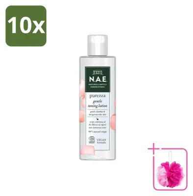 Imagen del producto de 10 unidades de Loción Tónica N.A.E. - Limpiadora e hidratante - 200 ml - Paquete económico - 10 piezas