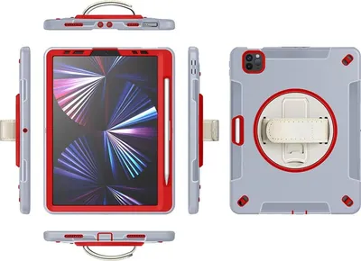 Produktbild von Tasche für iPad Pro 3/2/1 11" mit Ständer und Stylushalter Grau