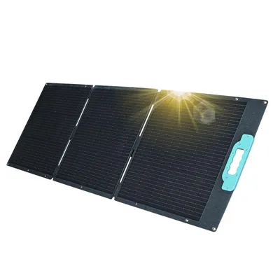 Produktbild von enjoy solar® Solarmodul Faltbares Solarpanel Helios Serie Solartasche 12V 150W, 182mm Solarzellen, Neue Version, 0% MwSt.