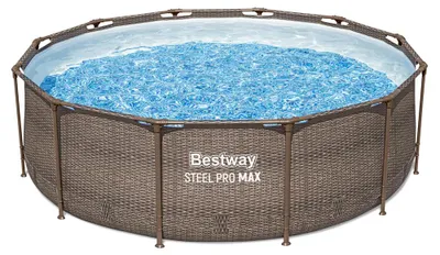 Obrázek produktu pro Bazén Steel Pro Max Rattan 3,66 x 1 m - 16609