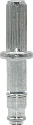 Produktbild von WAGNER Riffelstift 2tlg. - Ø 8,5 / 8 mm x Höhe 20 / 26 / 50 mm, für Möbelrolle / Möbelgleiter Aufnahme 8 mm - 11009699