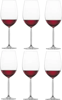 Produktbild von SCHOTT ZWIESEL Bordeauxkelch Diva 768 ml 27,5cm Ø9,9cm, Rotweinglas, Standard-Glas, Glas, Transparent, 800 ml, 27,5 cm