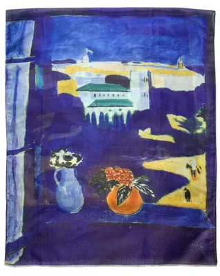 Productafbeelding van Kunstzinnige Katoen- en Viscose-sjaal