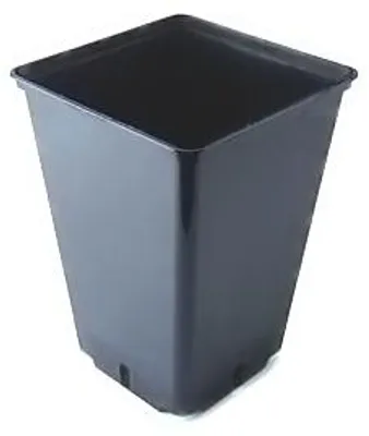 Artikelbild 1 von 'Topf, viereckig, schwarz, 18x18x25,5 cm, 5,8 l' aus der Kategorie Töpfe