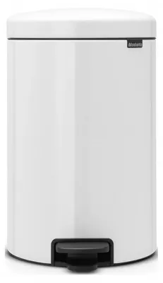 Obrázok produktu pre Brabantia 111846, 20 L, Kolo, Biela, Pedál, 29 cm, 290 mm