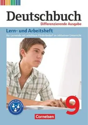 Immagine prodotto di Deutschbuch 9. Schuljahr - Lern- und Arbeitsheft für Lernende mit erhöhtem Förderbedarf im inklusiven Unterricht. Zu allen differenzierenden Ausgaben