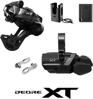 Image de Shimano Deore Xt M8250 Di2 Rd-gs Sw-r Upgrade-kit Silber Silber One SIze