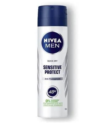 Produktbild von Nivea Spray for Men Sensitive Protect empfindliche Haut 150ml 6er Pack
