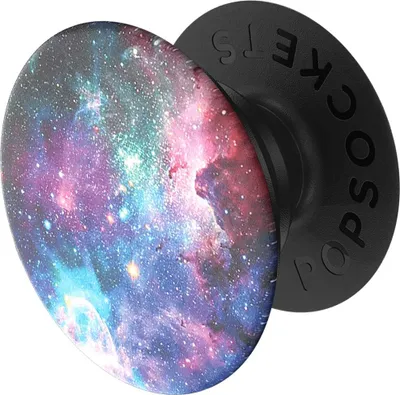 Produktbild von PopSockets PG Blauer Nebel, Griffigkeit, Schwarz, Mehrfarbig, Jede Marke, Sternenmuster, 76 mm, 151 mm