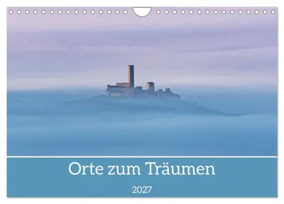 Produktbild von Orte zum Träumen (Wandkalender 2027 DIN A4 quer), CALVENDO Monatskalender