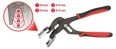 Zdjęcie produktu dla KS TOOLS Szczypce do szybkozłączy sprężonego powietrza 6-12 mm 460.5095