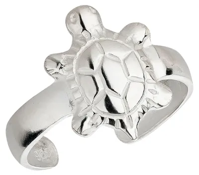 Produktbild von Zehenring Zehring grosse Schildkröte 925 Silber