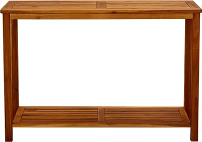 Obrázok produktu pre vidaXL Záhradný konzolový stôl 110x40x75 cm Masívne drevo Akácia