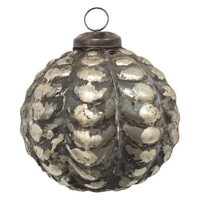 Immagine prodotto di Guaina natalizia Clayre & Eef Ø 6 cm in vetro marrone