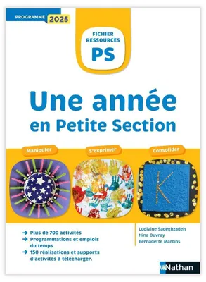 Produktbild von Fichier ressources - Une année en petite section: Cycle 1 PS
