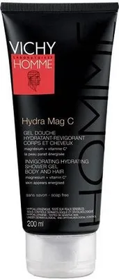 Zdjęcie produktu dla Vichy Homme Hydra Mag C żel pod prysznic 200 ml