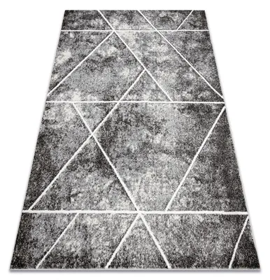 Imagen del producto de Alfombra MATEO 8031/644 Moderna, geométrica, triángulos - estructural   gris 120x170 cm