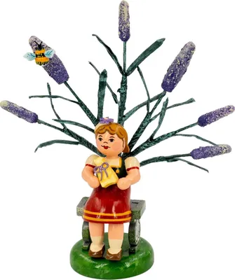 Produktbild von Jahresfigur 2024 Lavendel mit Zertifikat - Hubrig