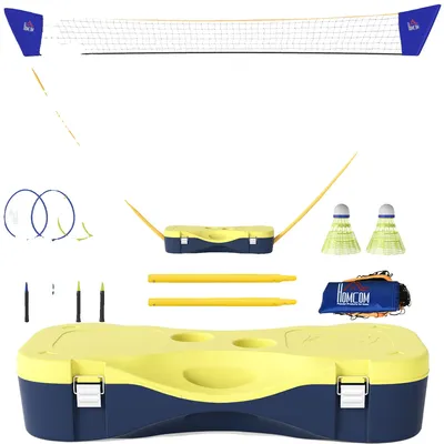 Image de Filet de badminton, modèle portable, réglable en hauteur, MULTI