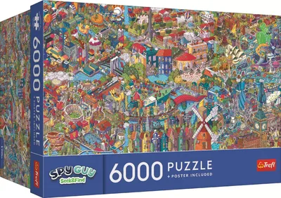 Produktbild von Trefl, Spy Guy, Städtereise, 6000 Teile Puzzle
