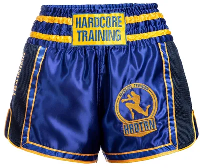 Zdjęcie produktu dla Spodenki do Muay Thai, kickboxingu i MMA, męskie - niebieskie