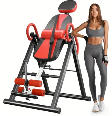 Productafbeelding van Inversietafel - Inversiebank - Rugtrainer - Omkeerbank - Stretchtafel - Verstelbaar 6-standen