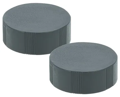 Produktbild von vhbw 2x Objektivdeckel für 30mm Fernglas-Objektiven - 2 Stück, Schwarz, Aufsteckbar