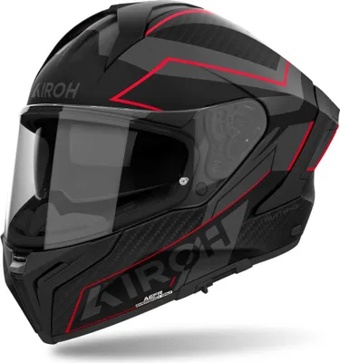 Produktbild von Integralhelm Schutzhelm Crosshelm AIROH MATRYX SENTINEL Schwarz Rot Größe XS