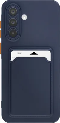 Produktbild von Avizar, Hülle für Samsung Galaxy A36 Weicher Kartenhalter Anti-Fingerabdruck, Nachtblau