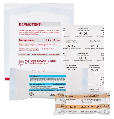 Produktbild von Übungsset Erste Hilfe Typ B | Packung (1 Stück)