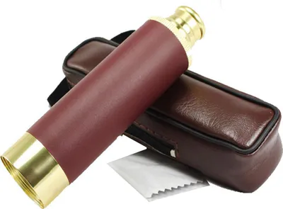 Obrázek produktu pro Retro pirátský dalekohled, s přiblížením, přenosný vintage monokulár pro kempování, plavbu lodí, 25 x 30