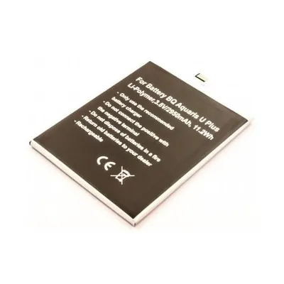 Produktbild von AGI 55589, Akku, bq, Schwarz, Lithium Polymer (LiPo), 2950 mAh, 3,8 V