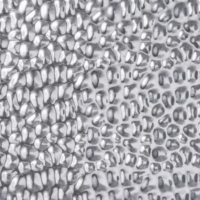 Image de Alberts 497156 Tôle structurale, martelée, aluminium, naturel, 120 x 1000 x 0,5 mm, lot de 2