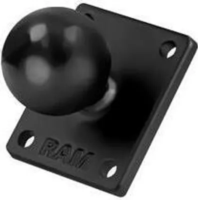 Produktbild von RAM Mounts Basisplatte rechteckig C-Kugel 1,5'