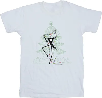 Produktbild von Disney - "The Nightmare Before Christmas" T-Shirt für Herren BI51526 (5XL) (Weiß)