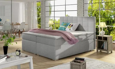 Obrázok produktu pre Kontinentálna posteľ ARBOREN 140x200 - šedá