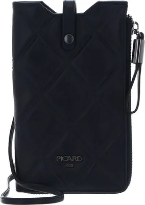 Produktbild von PICARD Leder Handytasche Umhängetasche Voila 1 Smartphone Bag Ozean dunkelblau