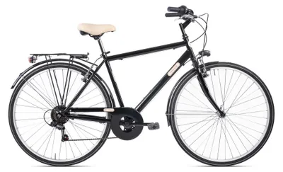 Immagine prodotto di Letoule Tropaiz - City Bike 28 - 6V Steel Man - Buio (Nero)