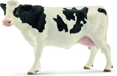 Produktbild von Schleich - Tierfiguren, Kuh Schwarzbunt; 13797